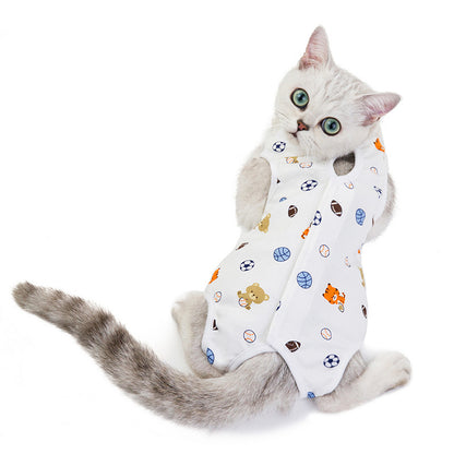 Anti-Licking Cat Clothes