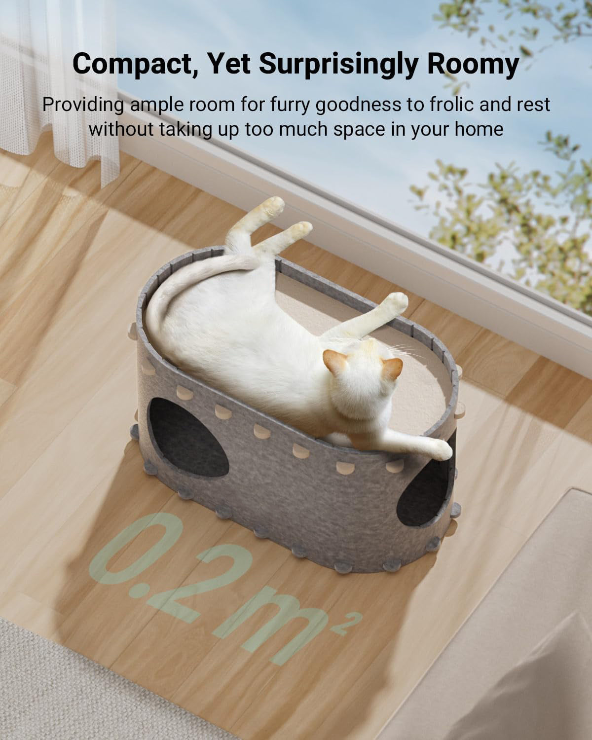 Cat Bed Cave For Multiple Scratch Resistant