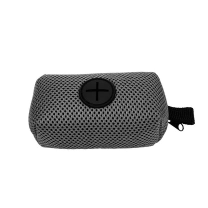 Cross Hand Holding Leashes