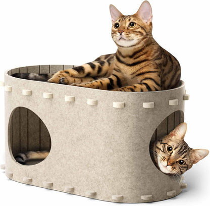 Cat Bed Cave For Multiple Scratch Resistant